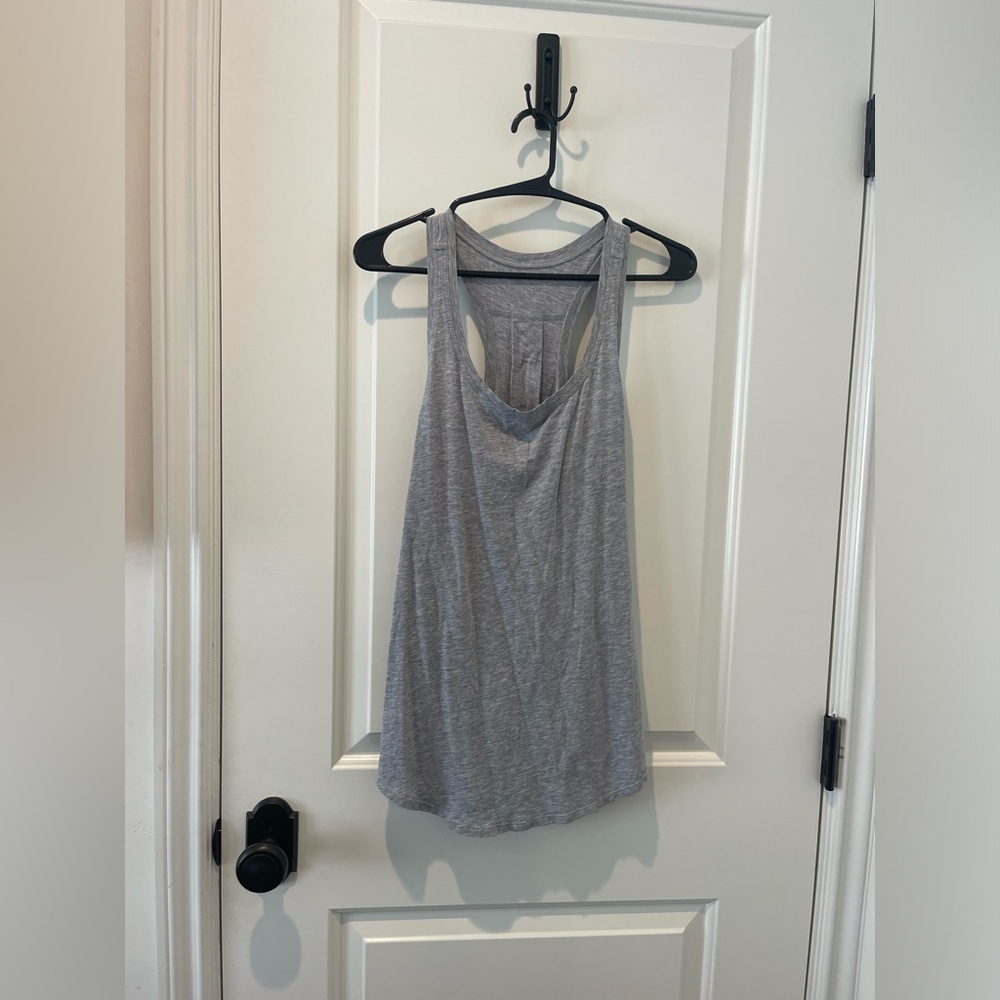 Gray tank top